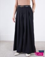 شلوار پارچه ای وارداتی فول بگ دو پیله - Image 4