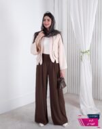 ست مانتو شلوار باربی KARMADO - Image 4