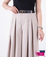 شلوار پارچه ای وارداتی فول بگ دو پیله - Image 3