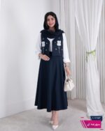 ست سه تیکه مروارید دوزی MALAKE - Image 10