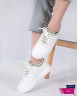 کتونی ونس دخترونه لبه رنگیMAKLINIT/389 - Image 5