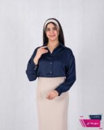 شومیز ساتن راه راه مارشال ARAS - Image 4