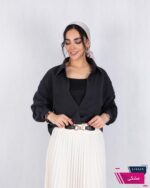 شومیز وارداتی دو تیکه گره ای MICRO - Image 4