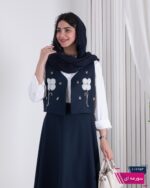 ست سه تیکه مروارید دوزی MALAKE - Image 9