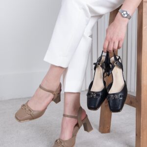 کفش مجلسی وارداتی چرم عینکی BAILE COCO 553/8