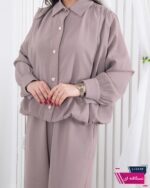 ست مانتو و شلوار پایین چین MODENA  304 - Image 4