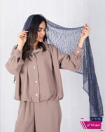 شال زبرا نوار گیپور - Image 10