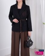 کت دخترونه یقه کوک دوزی ZARA - Image 6