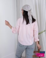 شومیز کتان وارداتی جیب MIU MIU - Image 5
