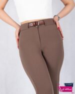 شلوار پارچه ای بوت کات کمردار 1214/ONE MORE - Image 3