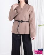 کت تک دکمه آستین شیپوری MOSSELLI - Image 10