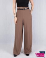 شلوار پارچه ای دخترونه کرپ کج راه OXYGEN - Image 4