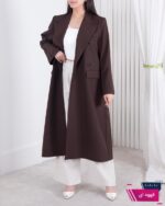 مانتو بلند تک جیب زارا MOSSELLI - Image 2