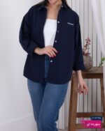 شومیز کتان وارداتی GIGI - Image 5