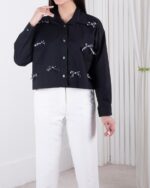 شومیز پاپیون MILI MODE/MIU