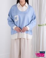 شومیز تنسل تک جیب قلب RICCI - Image 7