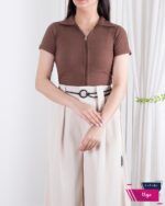 کراپ کبریتی جلو زیپ LAVISA - Image 13