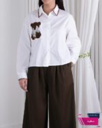 شومیز تک جیب تدی پاپیون Y.T - Image 3