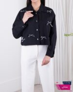 شومیز پاپیون MILI MODE/MIU - Image 2