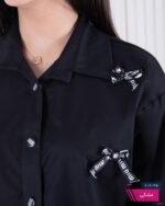 شومیز پاپیون MILI MODE/MIU - Image 6