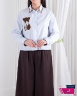 شومیز تک جیب تدی پاپیون Y.T - Image 10