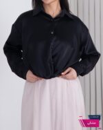 شومیز ساتن گره ای TAFFETA - Image 4