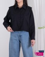 شومیز لینن دو جیب پایین گت PAGON - Image 16