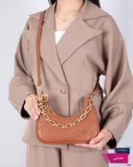 کیف چاپی تک بند زنجیردار LV 1278 - Image 8