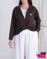شومیز دو تیکه سیلک SADAF/MIU MIU - Image 10