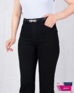 شلوار جین دخترونه بوت کات سایز بزرگ RICH STAR2132 - Image 3