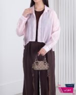 شومیز شیشه ای پری جلو پیله KOTON - Image 3