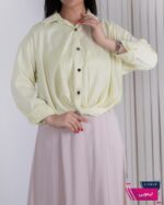 شومیز ساتن گره ای TAFFETA - Image 6