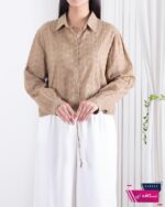 شومیز وارداتی پایین گت خامه دوزی WEIDU - Image 8