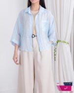 شومیز تک جیب شیشه ای DALBOR - Image 7