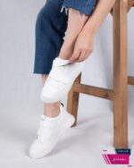 ونس دخترونه وارداتی دو چسب K SHOES/2061 - Image 4