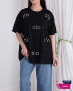 تیشرت وارداتی شاین نگینی ALO - Image 4
