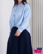 شومیز ساتن گره ای TAFFETA - Image 8