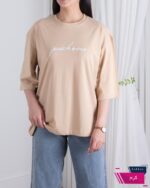 تیشرت دخترونه باکسی NOORA - Image 4