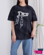 تیشرت وارداتی سنگشور نگینی DIOR - Image 2