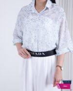 شومیز پلنگی پایین کش PRADA/LUFIA - Image 5