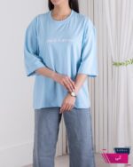 تیشرت دخترونه باکسی NOORA - Image 5