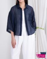 شومیز تک جیب شیشه ای DALBOR - Image 9