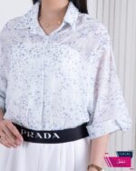 شومیز پلنگی پایین کش PRADA/LUFIA - Image 6