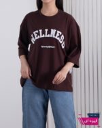 تیشرت باکسی WELLNESS/NOORA - Image 6