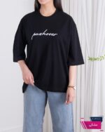 تیشرت دخترونه باکسی NOORA - Image 6