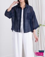 شومیز تک جیب شیشه ای DALBOR - Image 8