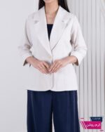 کت تک اسپرت زنانه لینن یقه انگلیسی BENITA - Image 2
