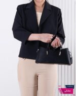 کت مجلسی زنونه یقه انگلیسی تک دکمه TAFFETA - Image 3