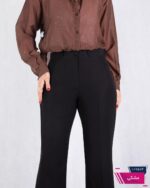 شلوار پارچه ای کرپ بوت کات BENATO - Image 3