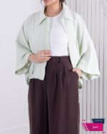 شومیز زنونه پایین پیله پشت کش LIMITED - Image 8